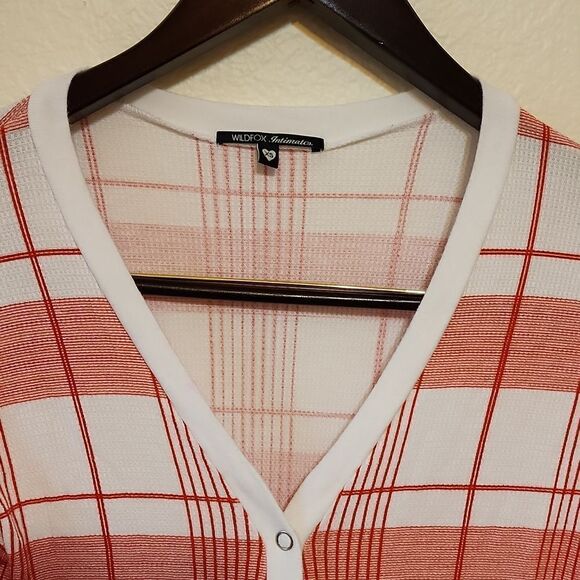 Wildfox Intimate Red Plaid Romper sz XS - Picture 2 of 8